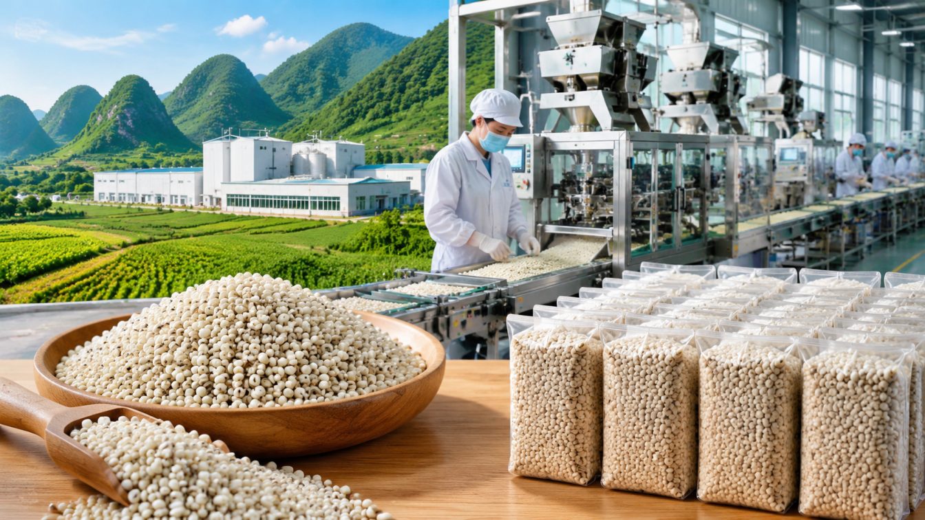 南溪区为薏仁米采购提供产地直供
